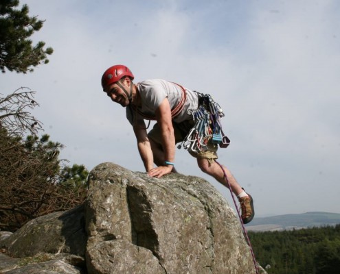 Coasteering Clem ‘Climbing Smiling Tank’