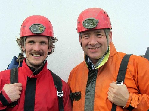 Tim and Terry - These boys have spent more time in caves than Batman!